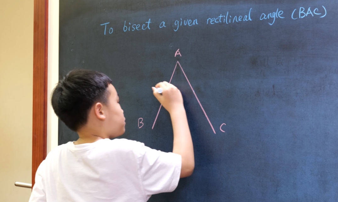 Euclid Book I PROP. IX. -- PROBLEM.